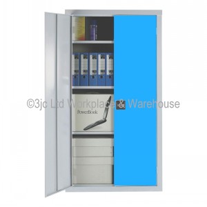 Steel Storage Cupboard Extra Deep